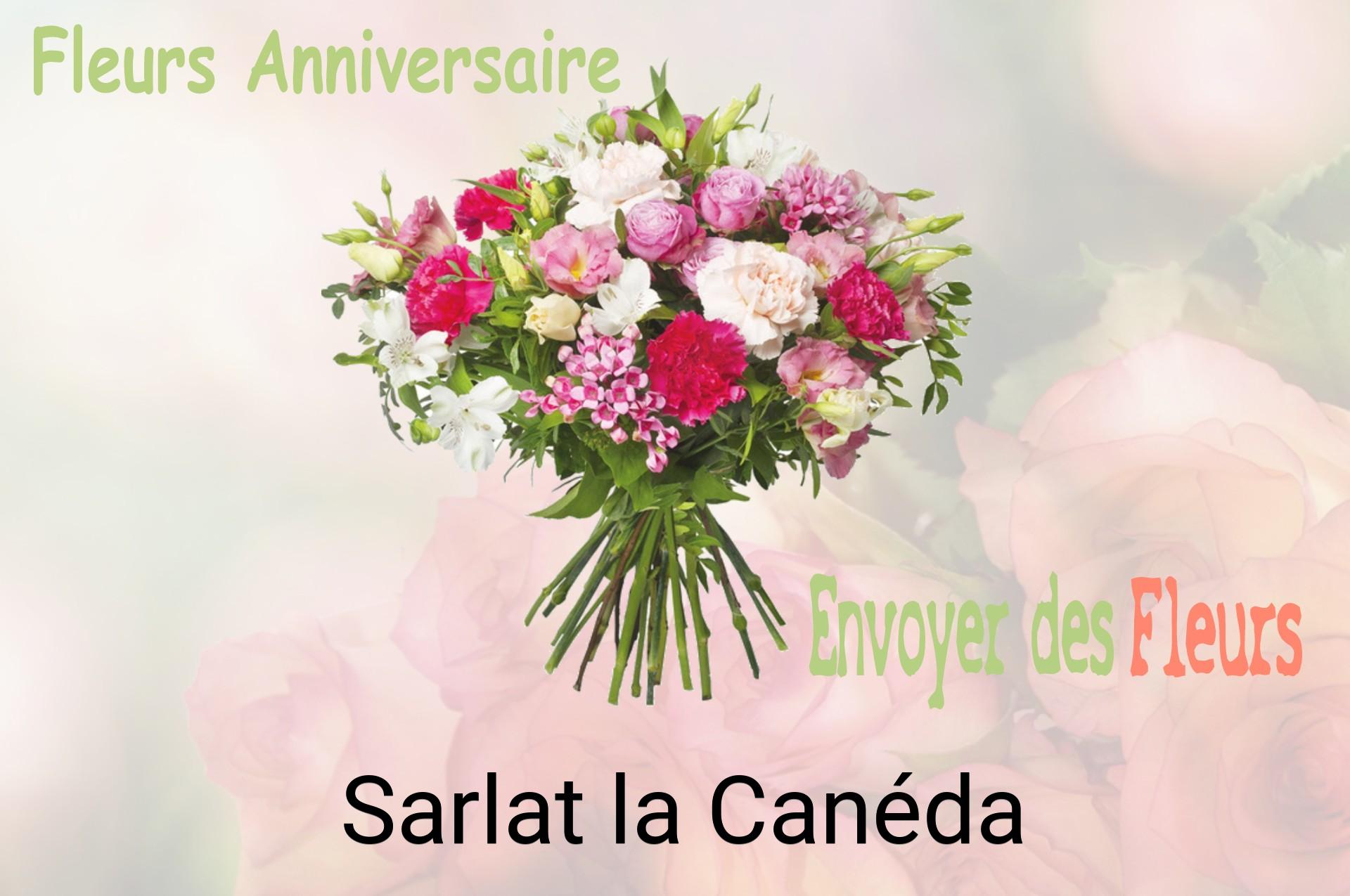 Bouquet de fleurs d’anniversaire livré à Sarlat-la-Canéda